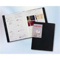 Bantex 32645 Business Card File Euro Capacity 144 Cards Matte Black