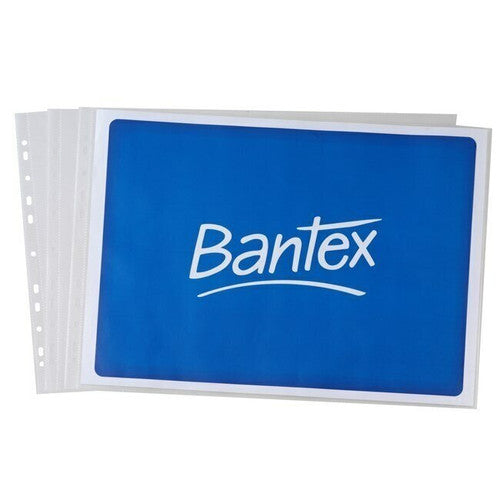 Bantex A3 Sheet Protectors Tough PP 120 Micron Landscape Clear Pack of 25