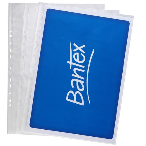 Bantex A3 Sheet Protectors Tough PP 120 Micron Portrait Frosted Pack of 25