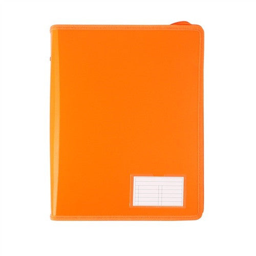 Bantex A4 Zipper Binder 2D Ring 25mm Mango