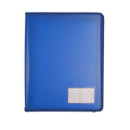 Bantex A4 Zipper Binder 2D Ring 25mm Navy