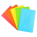 Bantex FC Document Wallet Board 230gsm Assorted Pack of 10