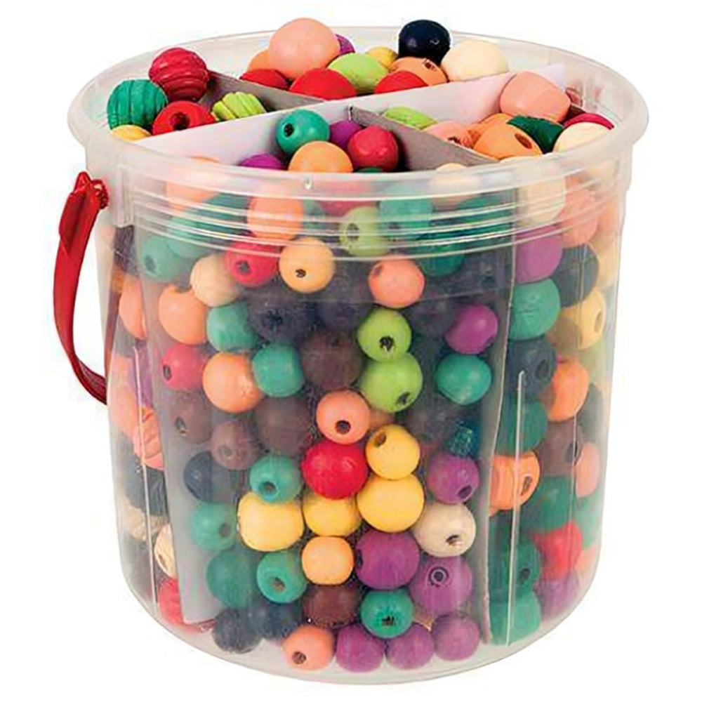 Basics Wooden Beads 575g