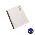 Beautone Display Book Refillable Jewel PP A4 30 Pockets Clear Box 5