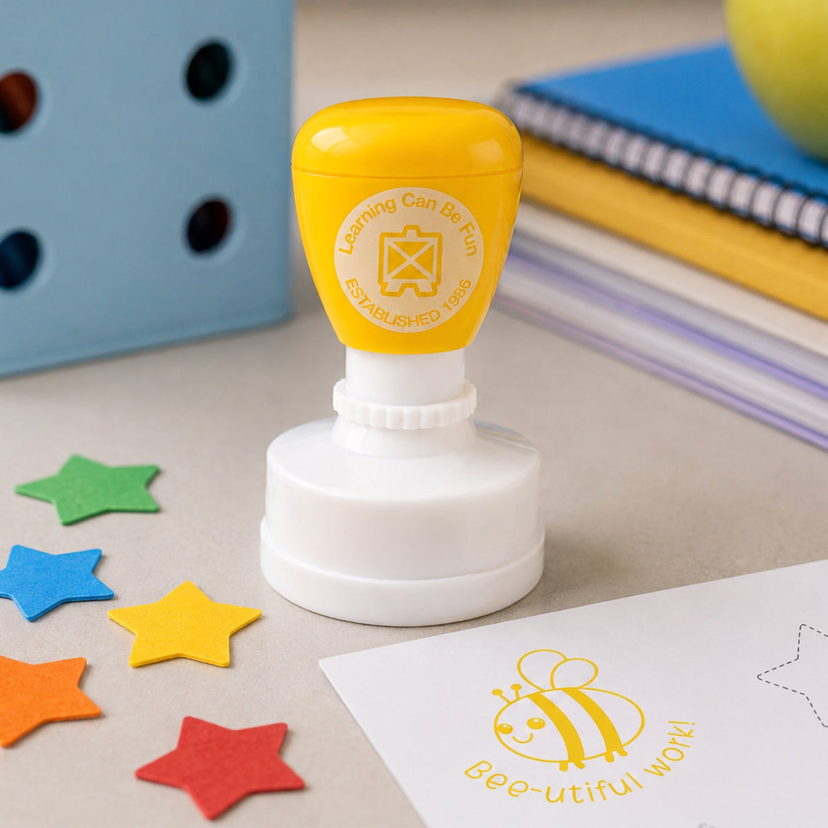Bee-utiful Work Merit Stamp