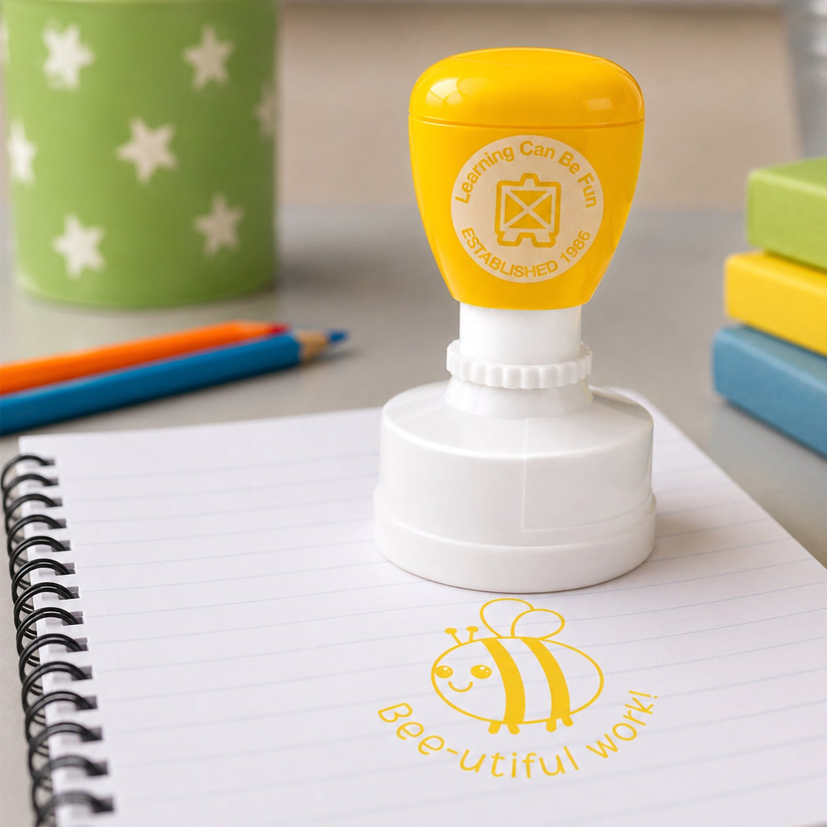 Bee-utiful Work Merit Stamp