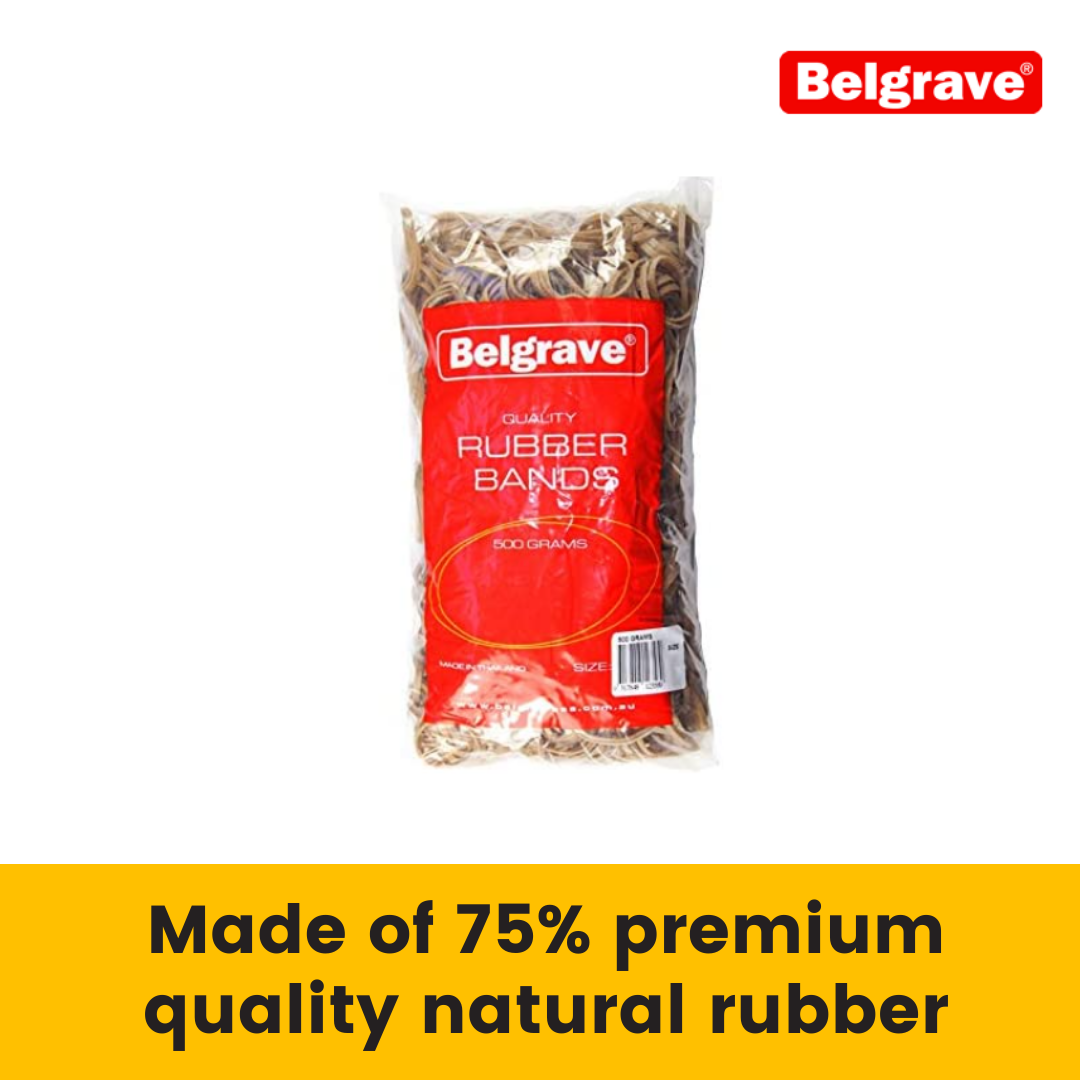Belgrave Rubber Bands Size 19 500g