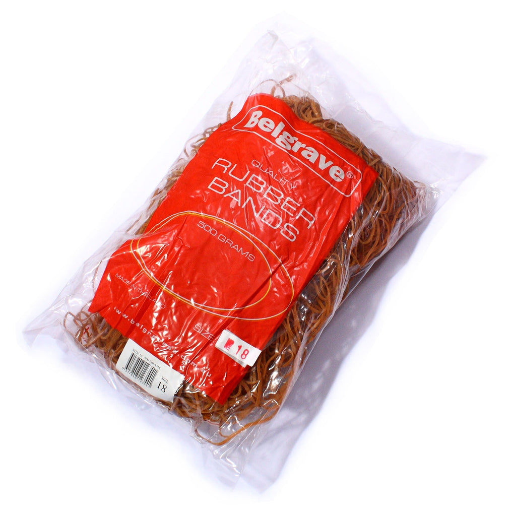 Belgrave Rubber Bands Size 18 500g