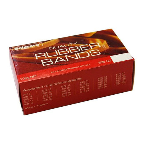 Belgrave Rubber Bands Size 32 100g Pack of 5