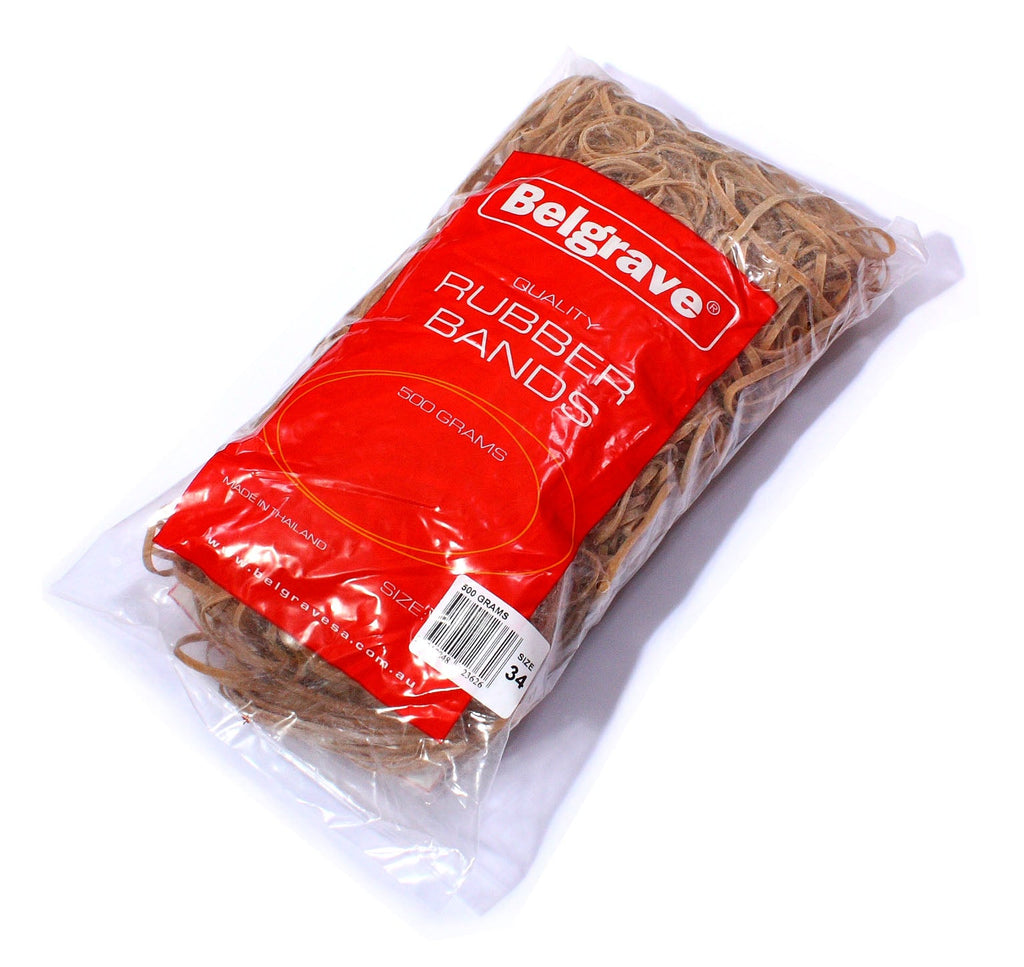 Belgrave Rubber Bands Size 34 500g