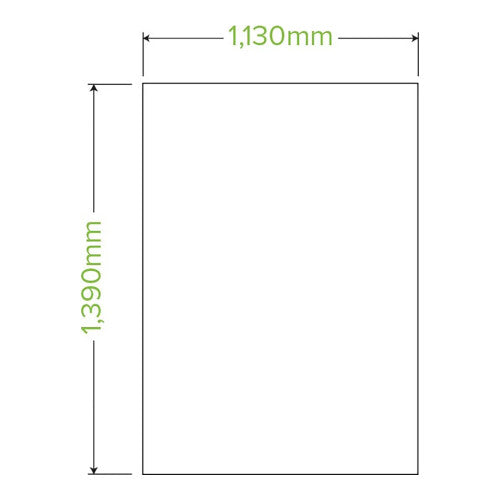 BioPak 240L Compostable Bin Liner Roll of 12 x 12
