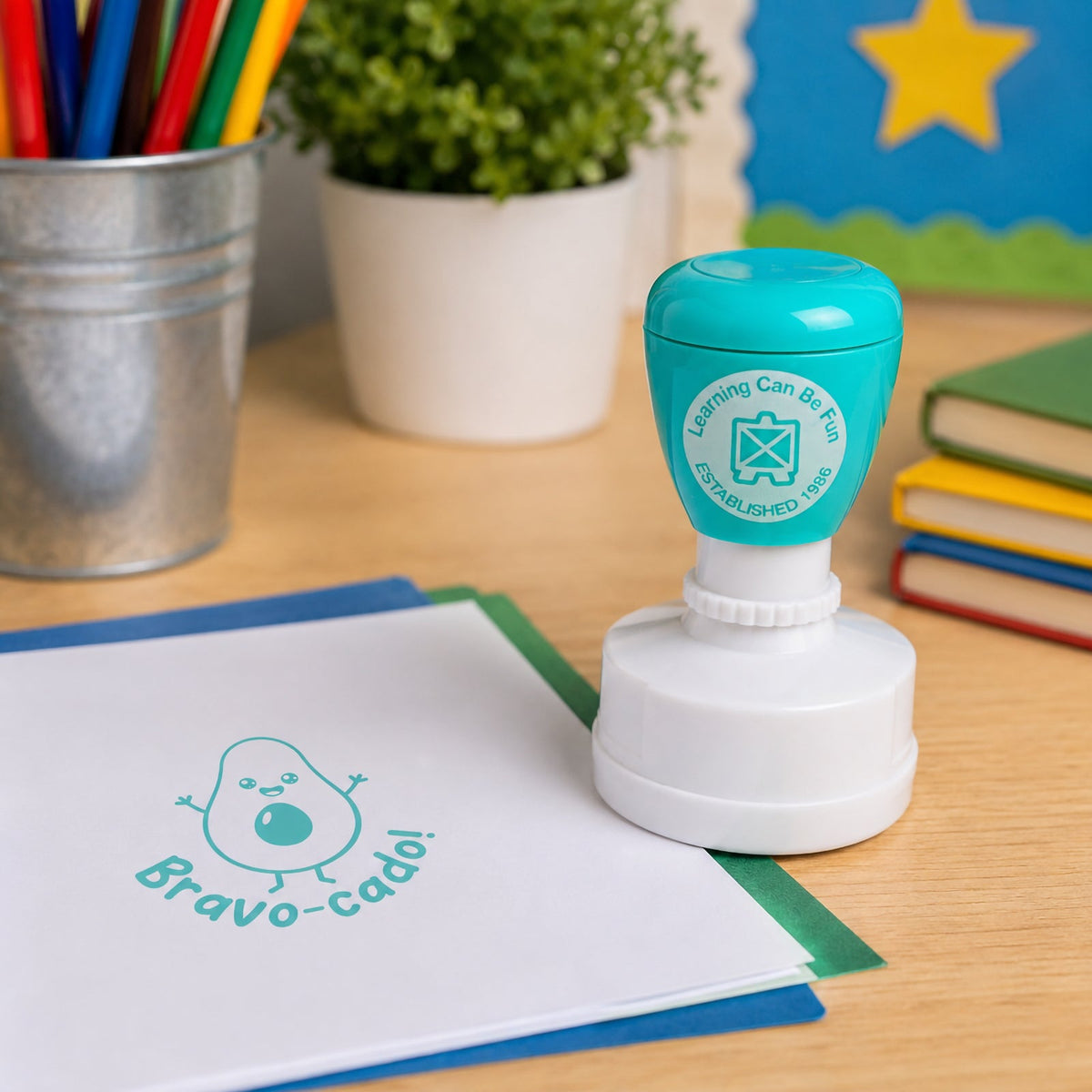 Bravo-cado Merit Stamp