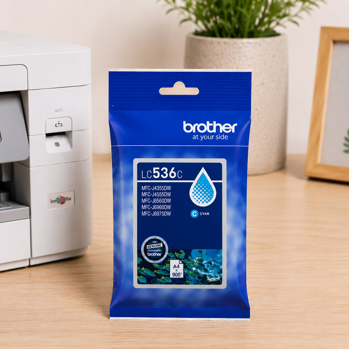 Brother LC-536C Ink Cartridge Cyan