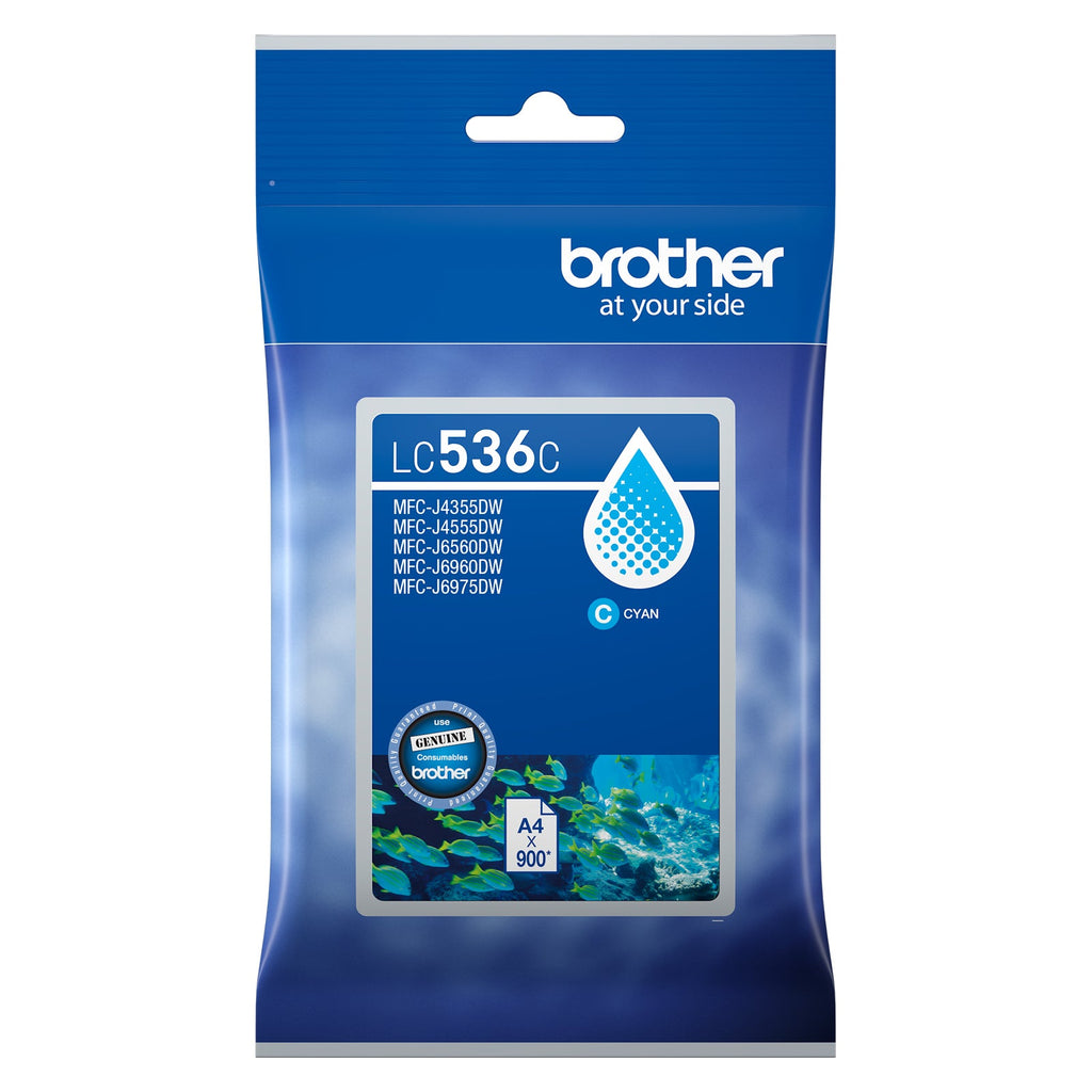 Brother LC-536C Ink Cartridge Cyan