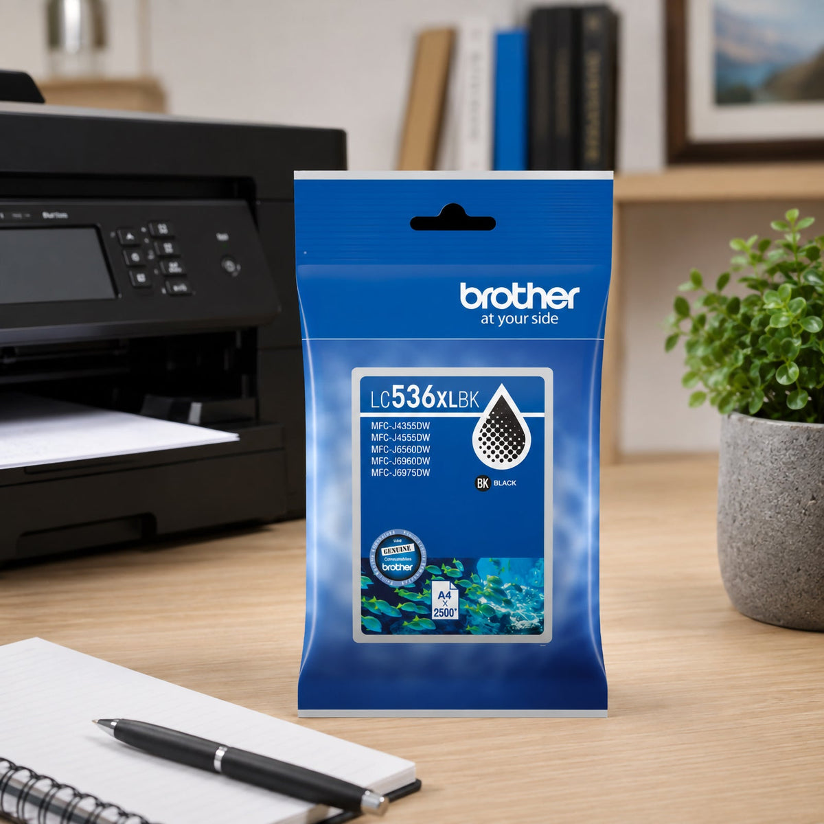 Brother LC-536XLBK High Yield Ink Cartridge Black