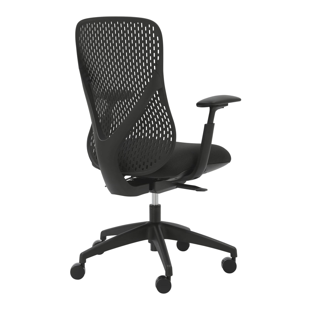 Buro Axon Chair with Arms Black