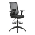 Buro Elan Drafting Chair with Arms Black