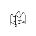 Buro Trolley for Envy and Maxim Black Flat Pack