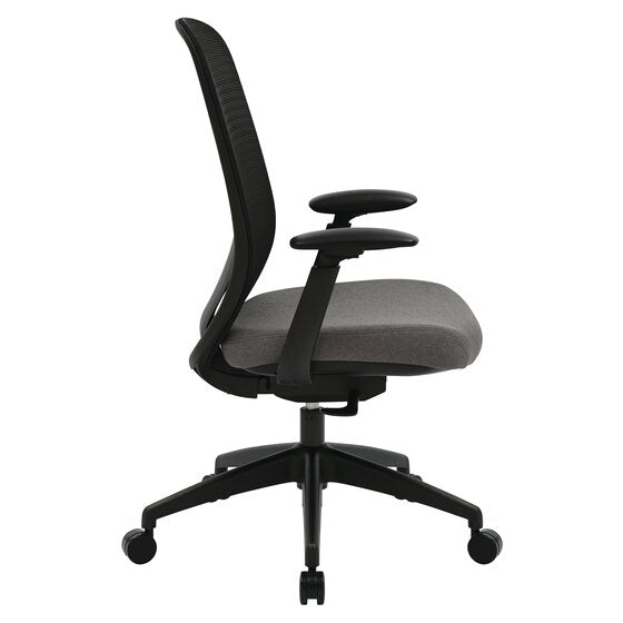 Buro Force Chair with Arms Black Frame