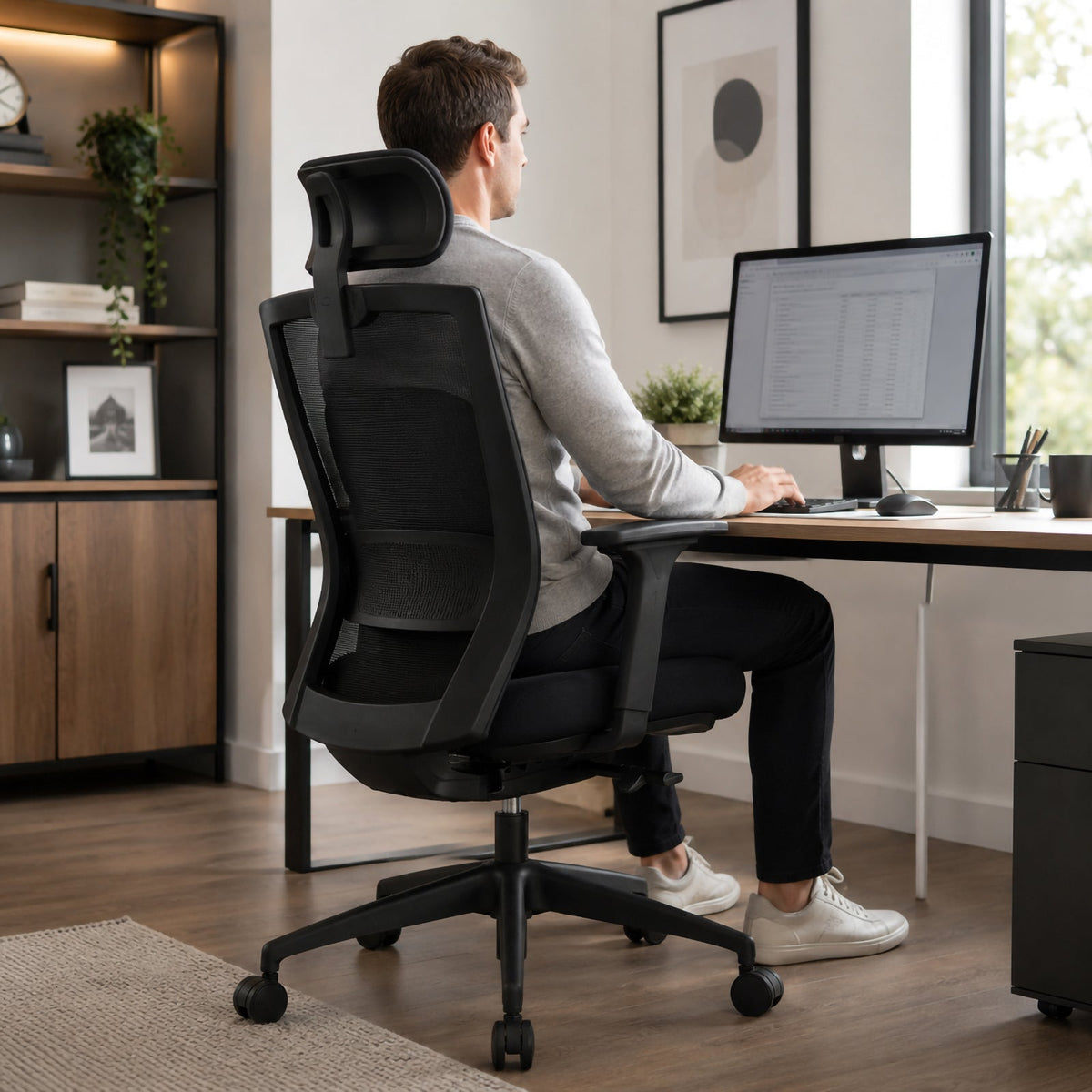 Buro Height Adjustable Arms Pair for Mentor and Vela