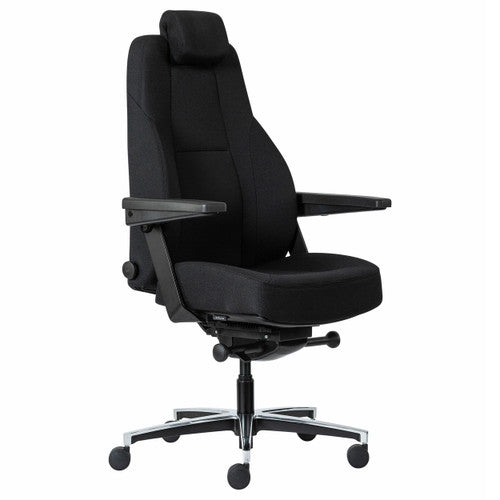 Buro Maverick 24/7 Controller Chair With Arms Fabric Black