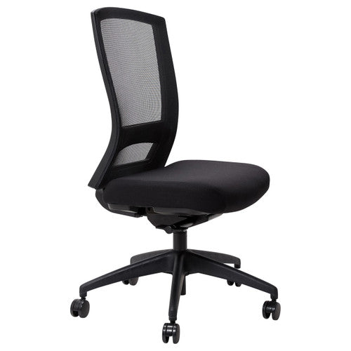 Buro Mentor Mesh Chair Black Nylon Base Without Arms