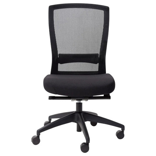 Buro Mentor Mesh Chair Black Nylon Base Without Arms