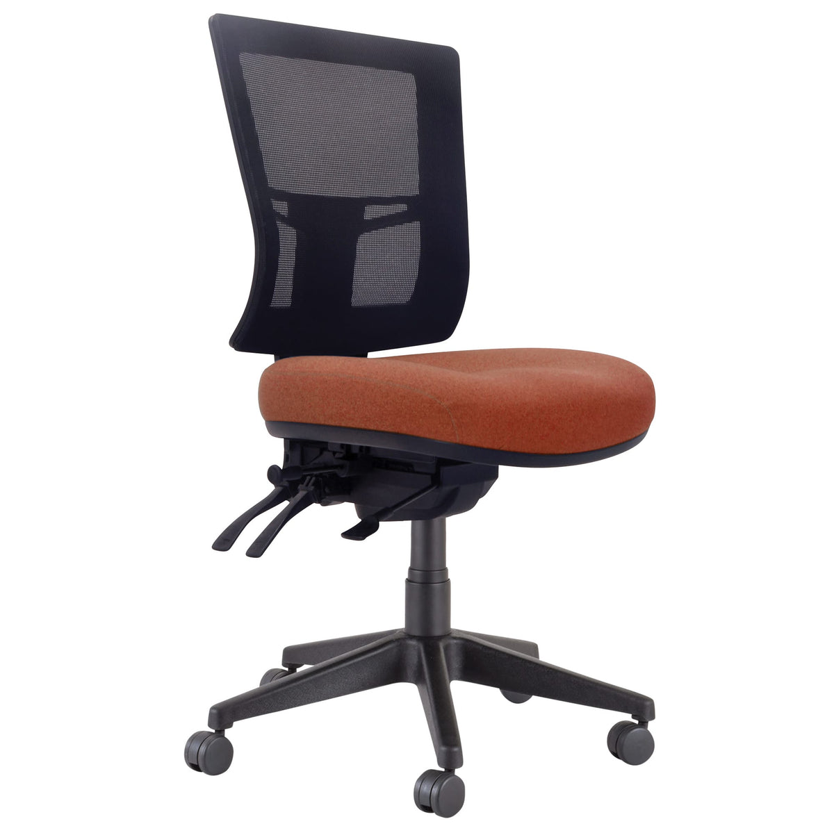 Buro Metro II 24/7 Chair Nylon Base with Arms Olive SafeTex