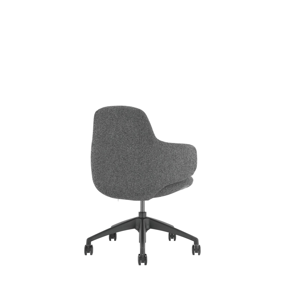 Buro Odyssey Chair with Wraparound Arms Dark Grey