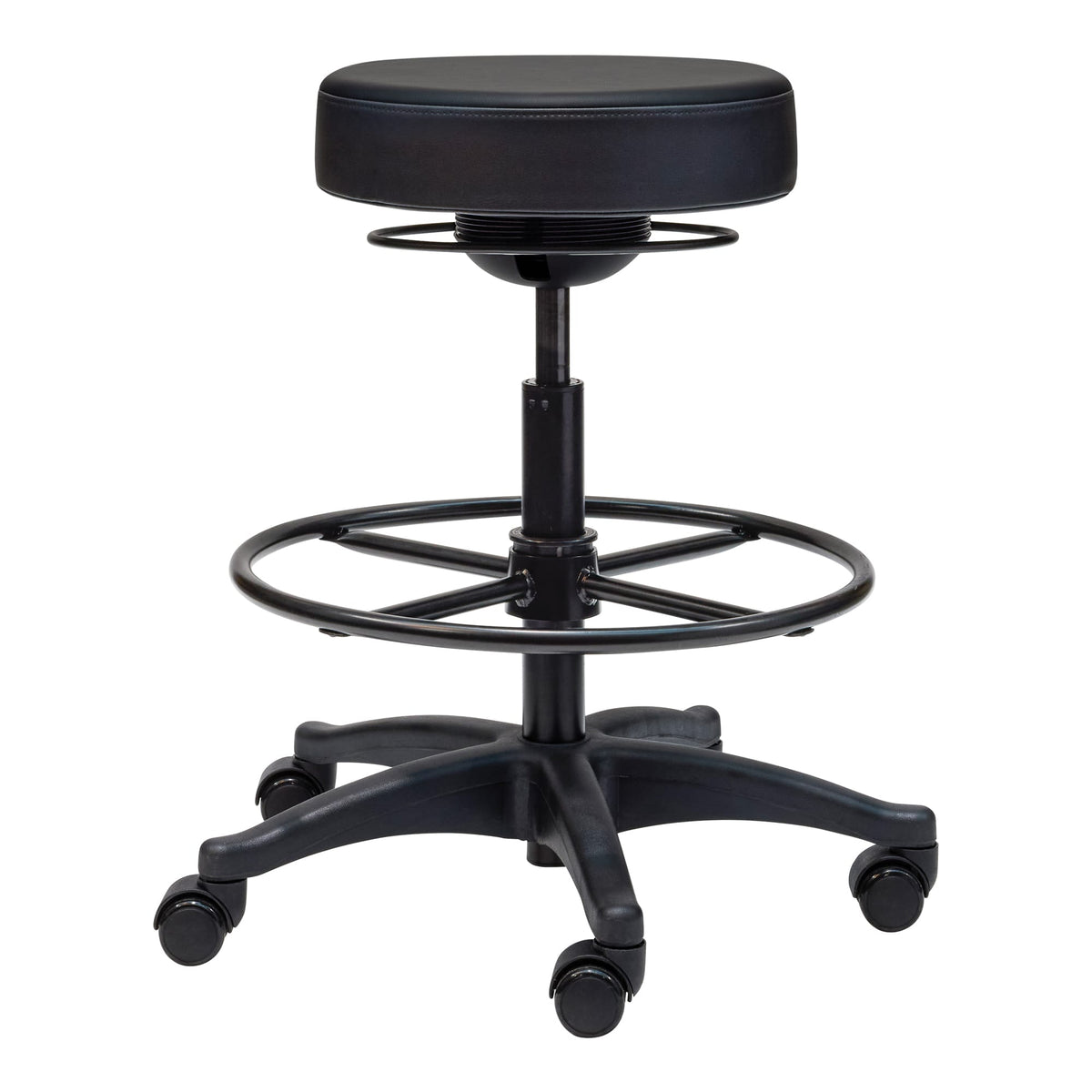 Buro Polo Drafting Stool Black