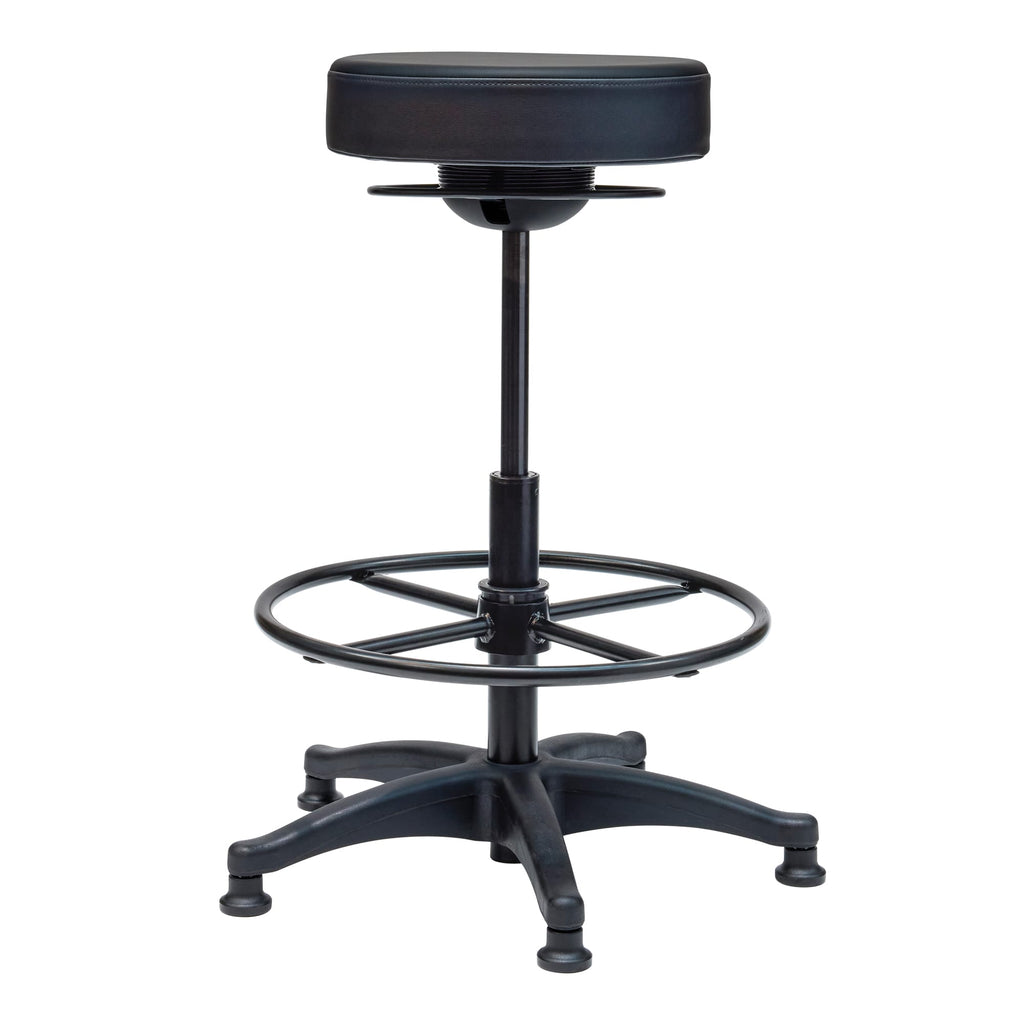 Buro Polo Drafting Stool Black