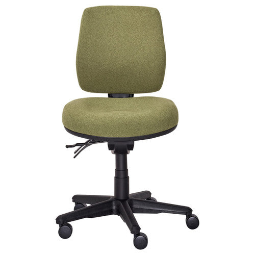 Buro Roma 3 Lever Mid Back Chair with Seat Slide Safetex Olive
