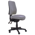 Buro Roma High Back Chair 3 Lever Seat Slide Without Arms Charcoal
