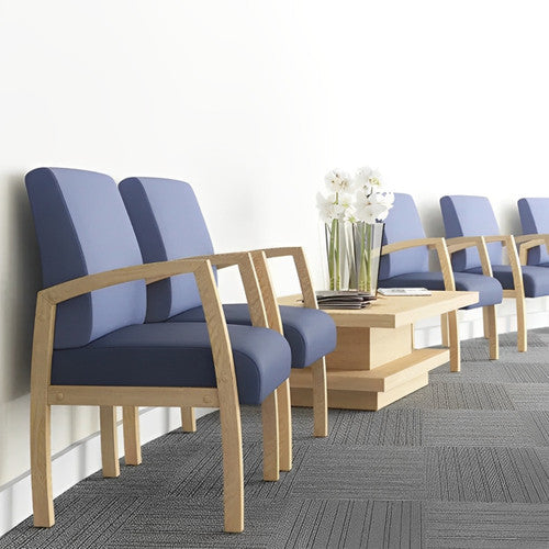 Buro Bella Guest Chair With Arms Dillon PU Stratus