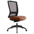 Buro Mentor Mesh Back Black Nylon Base Without Arms Safetex Rust