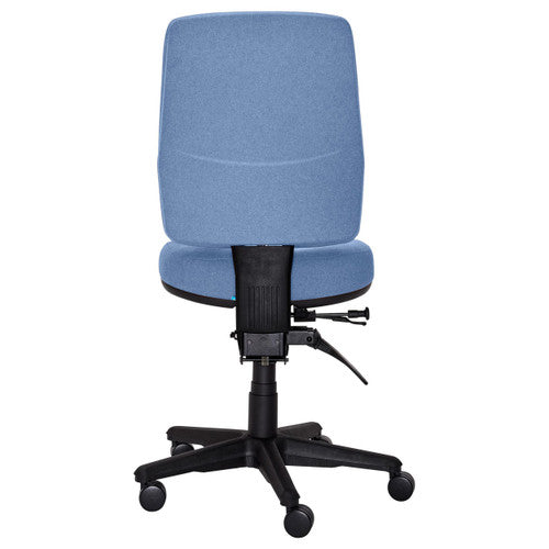 Buro Roma 3 Lever High Back Chair with Seat Slide Safetex Cobalt
