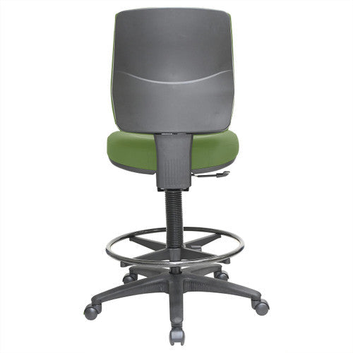 Buro Roma Drafting Chair 1 Lever Mid Back Green