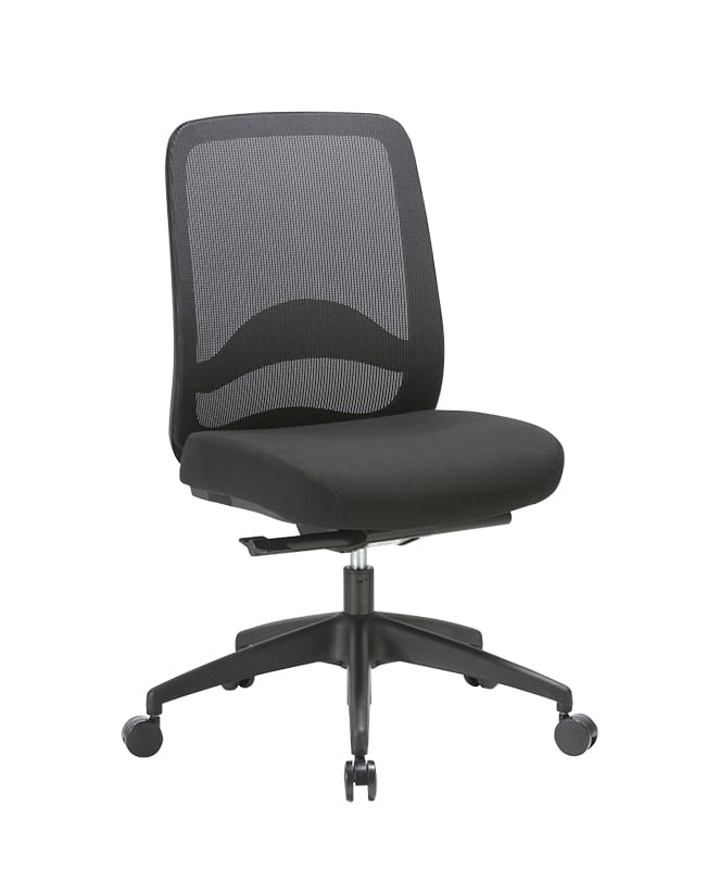 Buro Vela Chair Mid Back Mesh Black