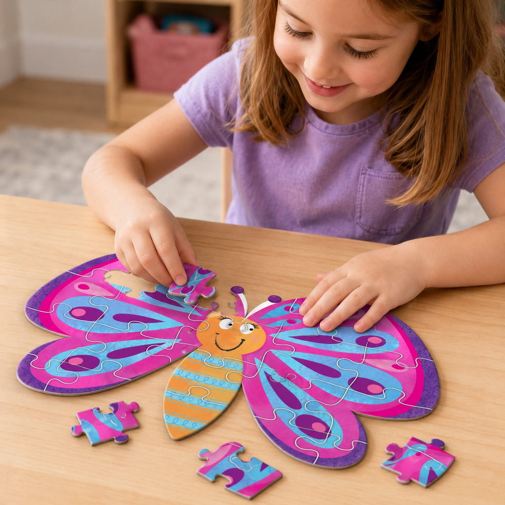 Butterfly Magic: Butterfly Shaped Puzzle