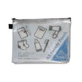 Colby C-641A5 Handy Pouch A5 PVC Zippered Black