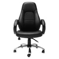 Rapidline CL410 High Back Commercial Grade Executive Chair Black PU