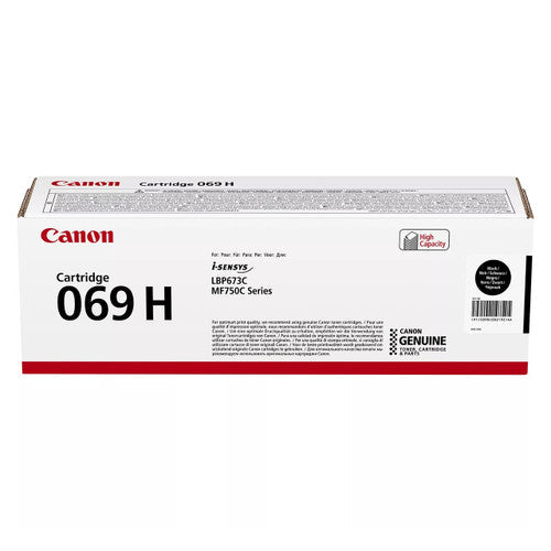 Canon 069H High Yield Toner Cartridge Black 7600 Pages