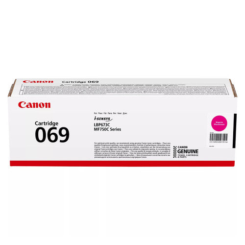 Canon 069 Toner Cartridge Magenta 1900 Pages