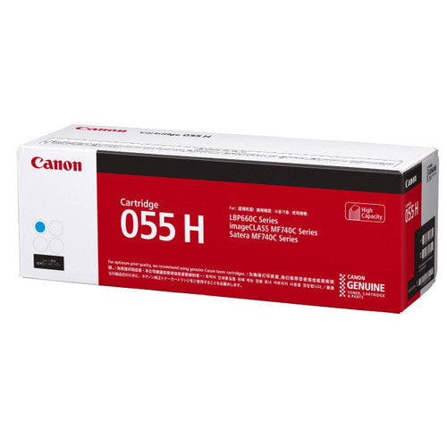 Canon CART055HC High Yield Toner Cartridge Cyan 5900 Pages