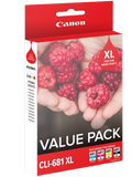 Canon CLI681XLVP High Yield Ink Cartridge Value Pack