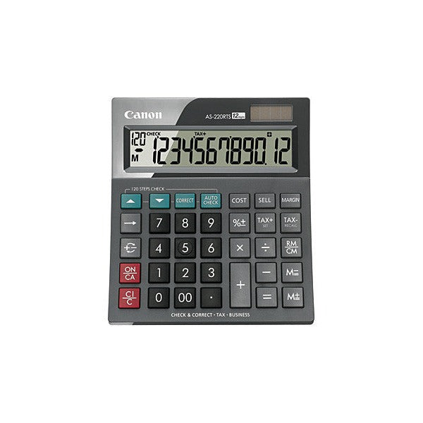 Canon AS220RTS Calculator 12-Digit