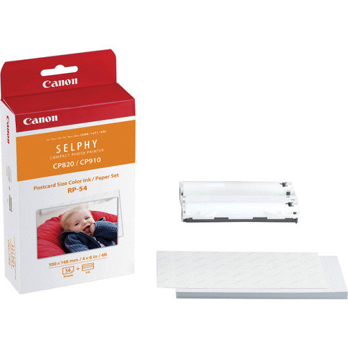 Canon RP54 Ink and Paper Dual Colour Pack