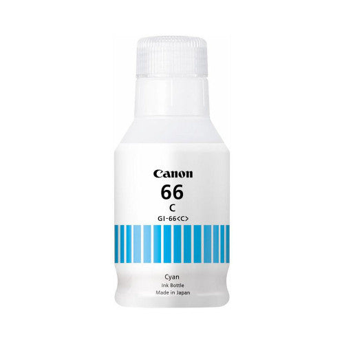 Canon GI66C MegaTank Ink Bottle Cyan 6000 Pages
