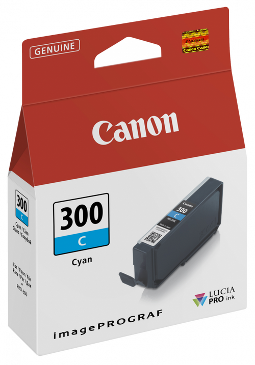Canon PFI-300C Cyan Ink Cartridge