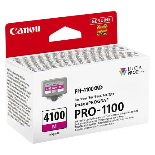 Canon PFI-4100 Ink Cartridge 80ml Magenta